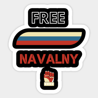 Free Navalny Sticker